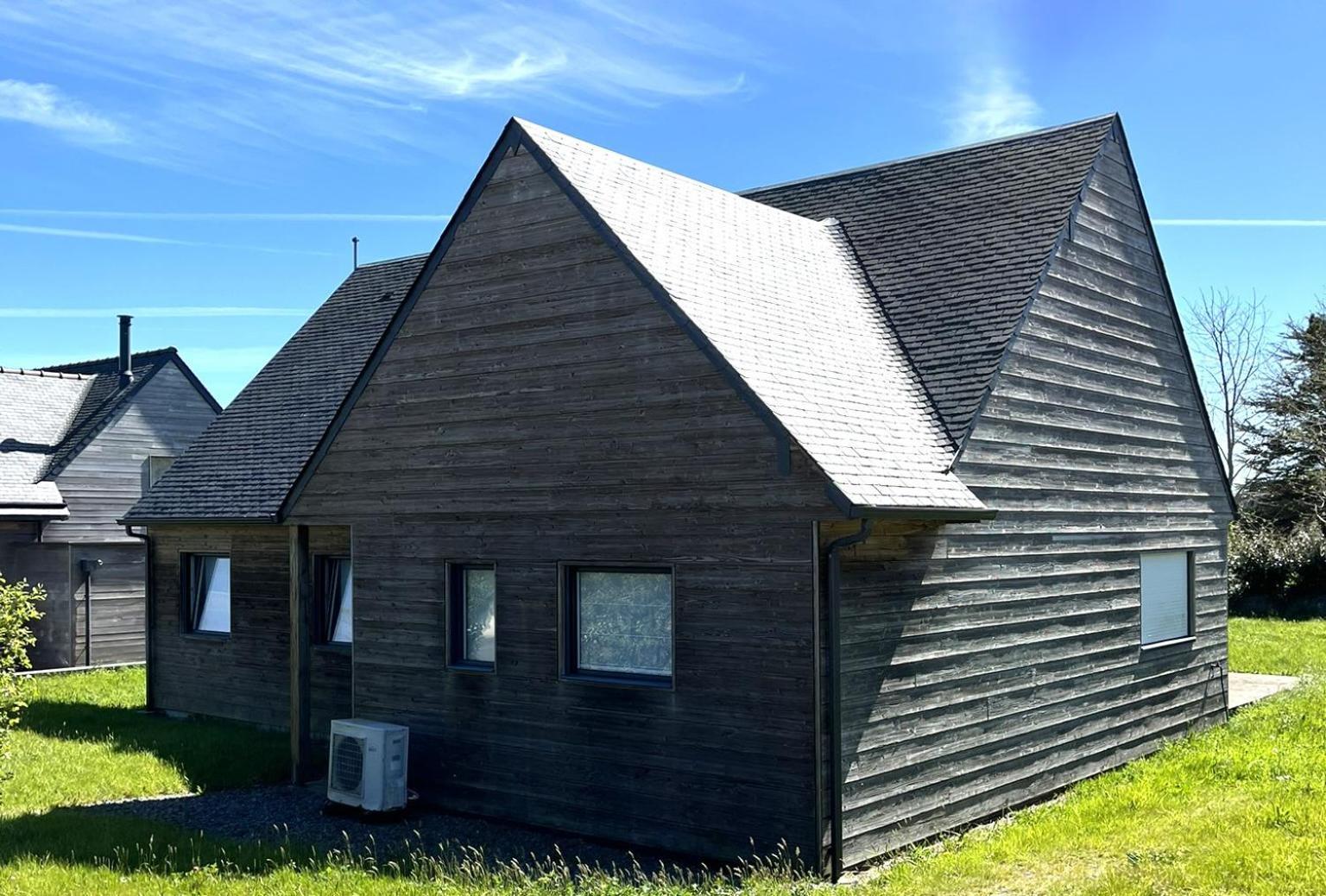 Belle Maison En Bois Perros - La Lande ภายนอก รูปภาพ
