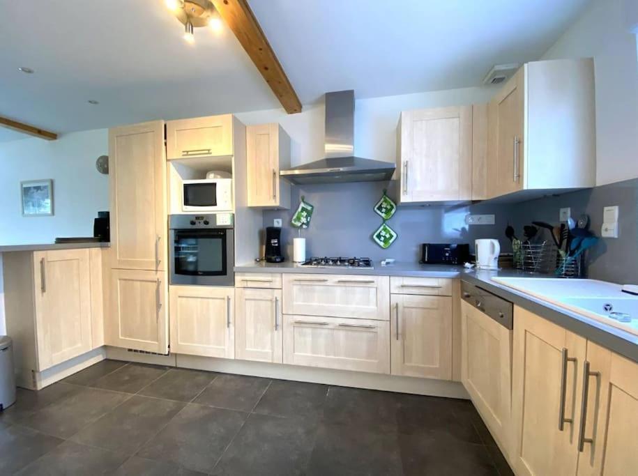 Belle Maison En Bois Perros - La Lande ภายนอก รูปภาพ