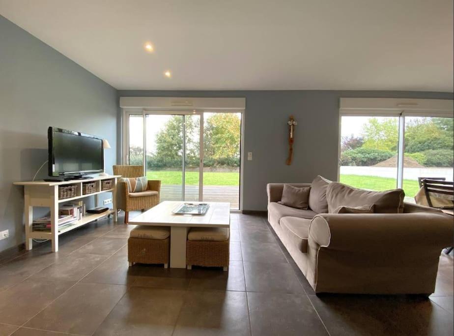 Belle Maison En Bois Perros - La Lande ภายนอก รูปภาพ