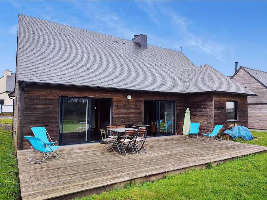 Belle Maison En Bois Perros - La Lande ภายนอก รูปภาพ
